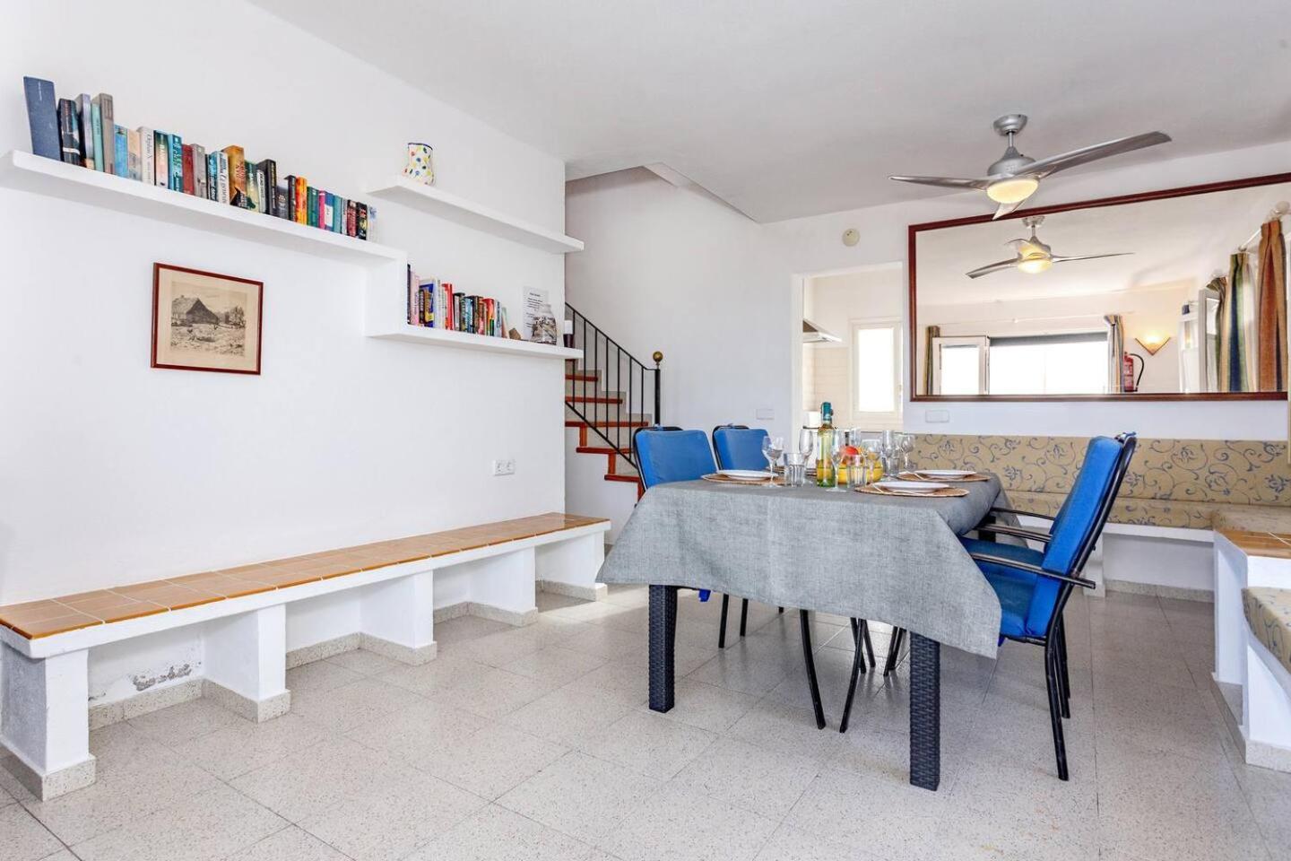 Villa Victor - Primera Linea Mar, Vista A Puesta De Sol Cala'N Blanes  Bagian luar foto