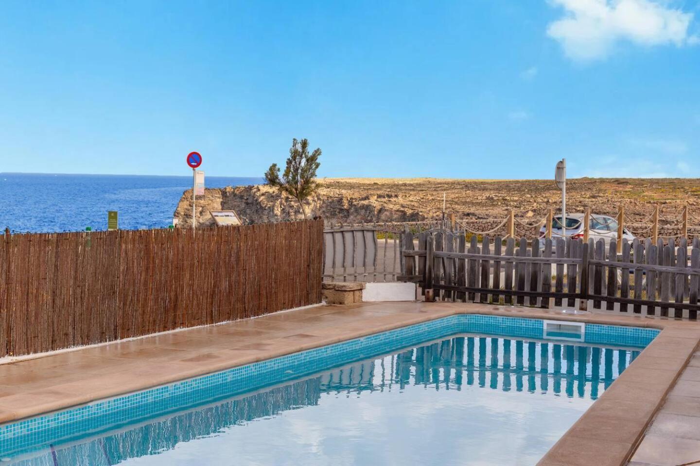 Villa Victor - Primera Linea Mar, Vista A Puesta De Sol Cala'N Blanes  Bagian luar foto
