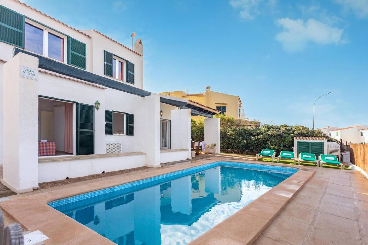 Villa Victor - Primera Linea Mar, Vista A Puesta De Sol Cala'N Blanes  Bagian luar foto