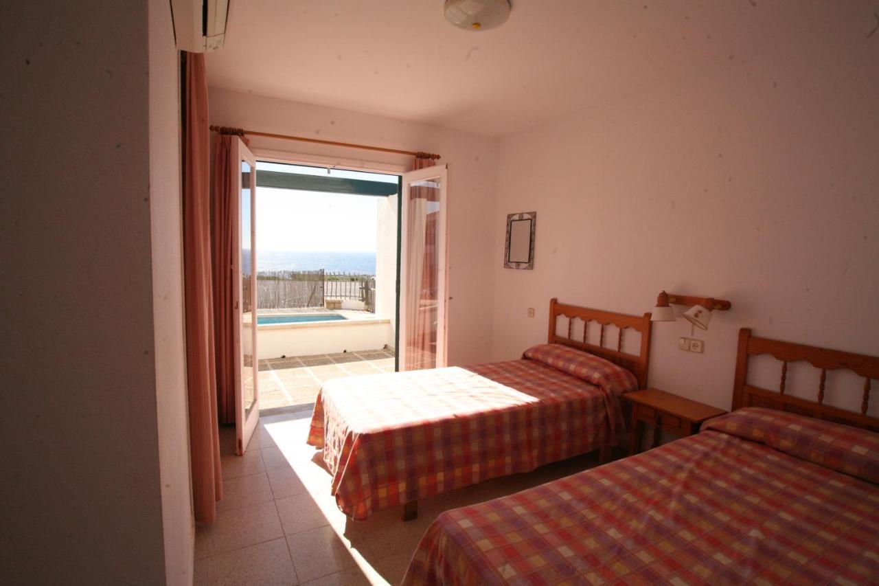 Villa Victor - Primera Linea Mar, Vista A Puesta De Sol Cala'N Blanes  Bagian luar foto